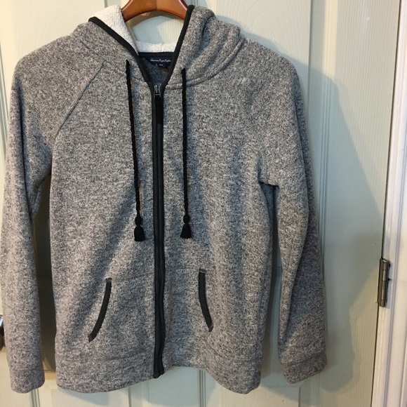 Women’s American eagle fleece lined hooded jacket - Picture 2 of 6